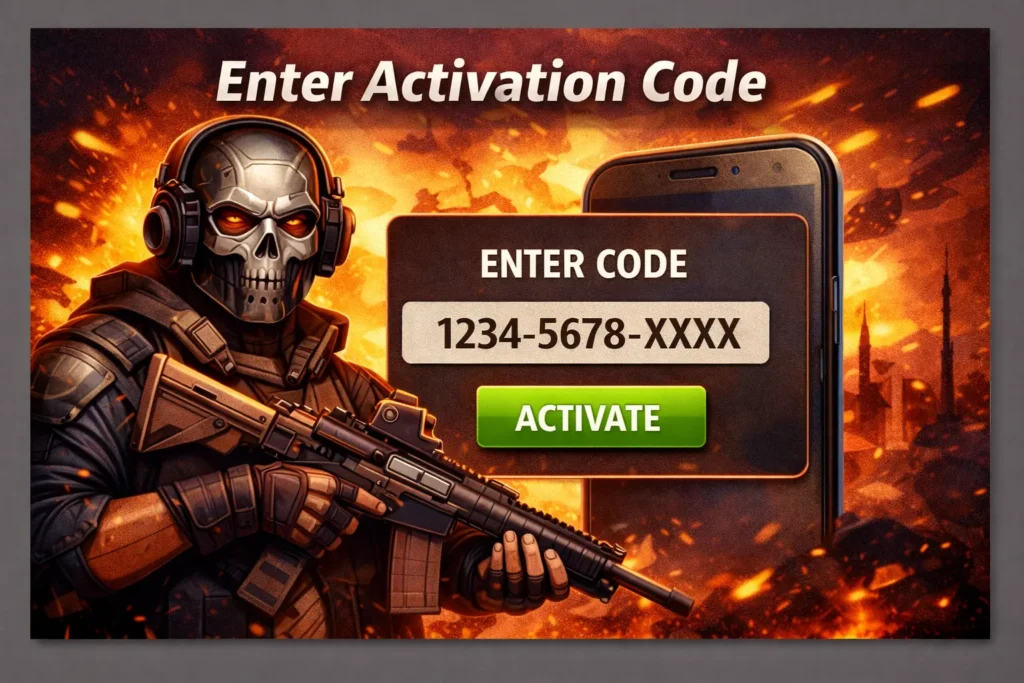 Enter Activation Code