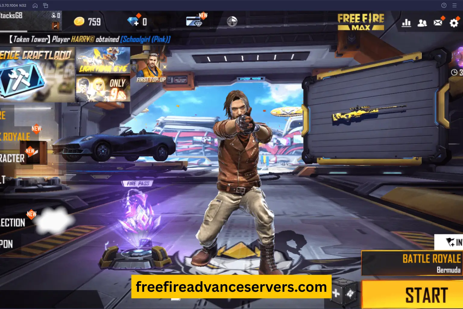 Free Fire Max on PC