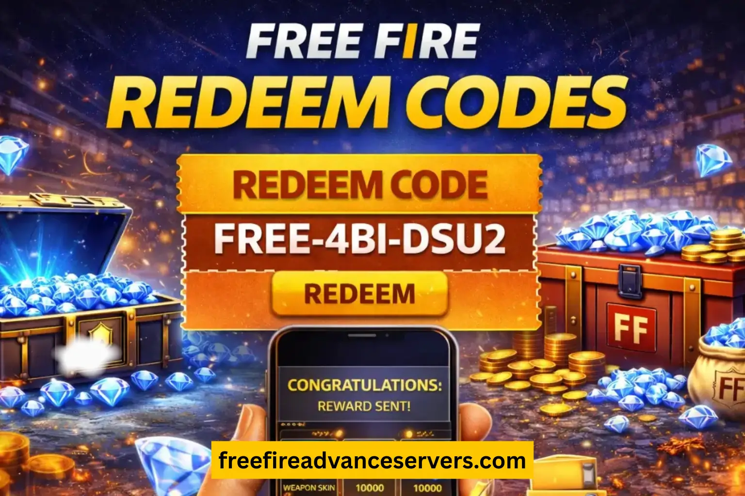 Free Fire Redeem Codes
