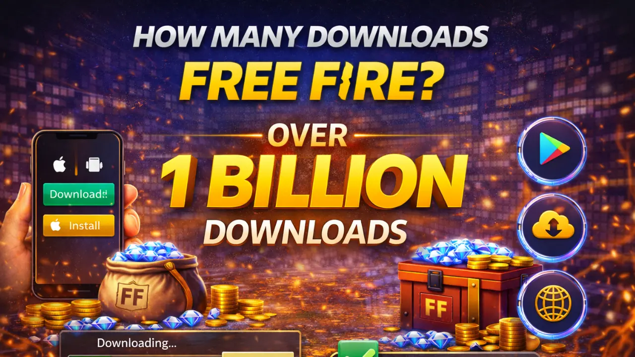 How Many Downloads of Free Fire?