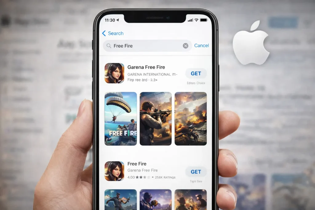 How to Download Free Fire on iPhone (iOS)”