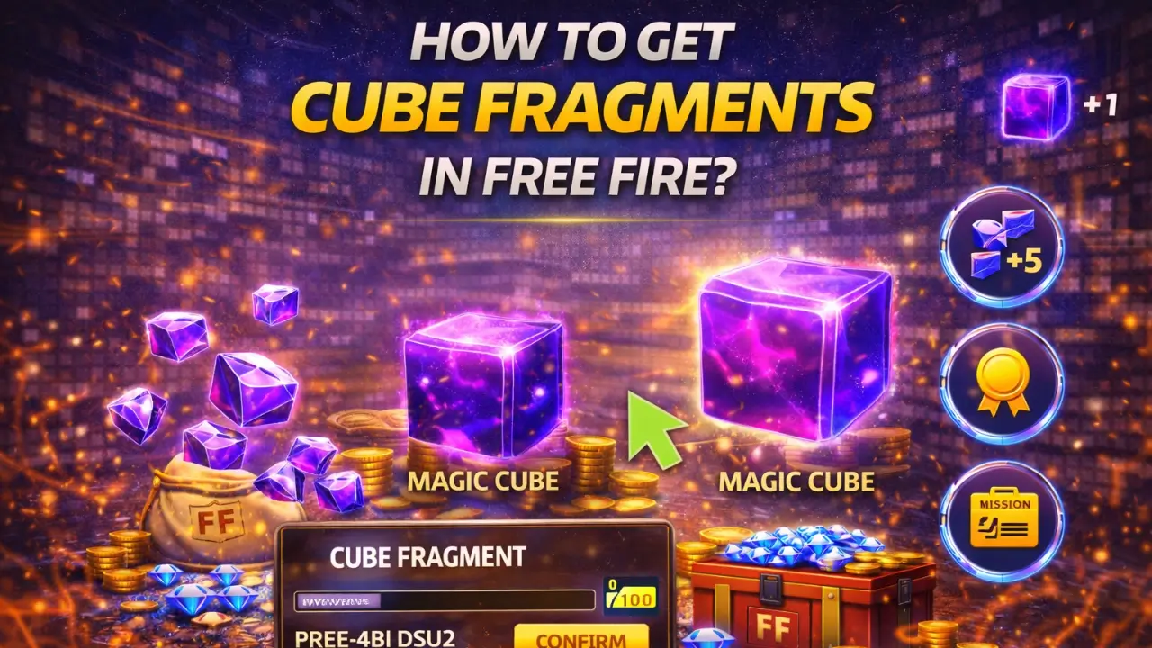 How to Get Cube Fragments in Free Fire? Fast & Easy Methods