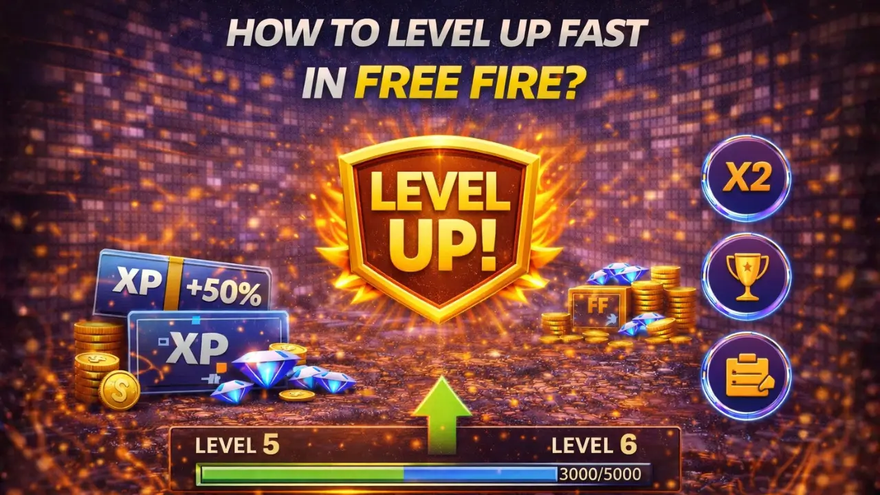 How to Level Up Fast in Free Fire? Tricks That Top Players Use