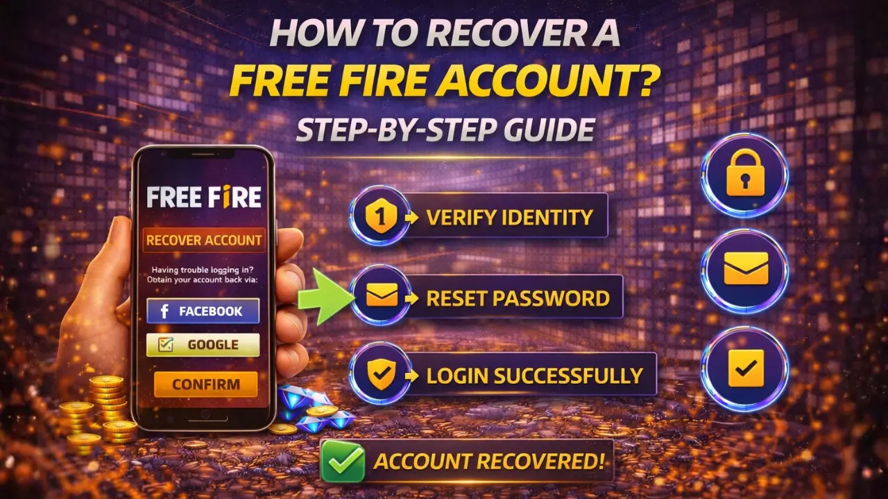How To Recover a Free Fire Account? Get Your ID Back Fast