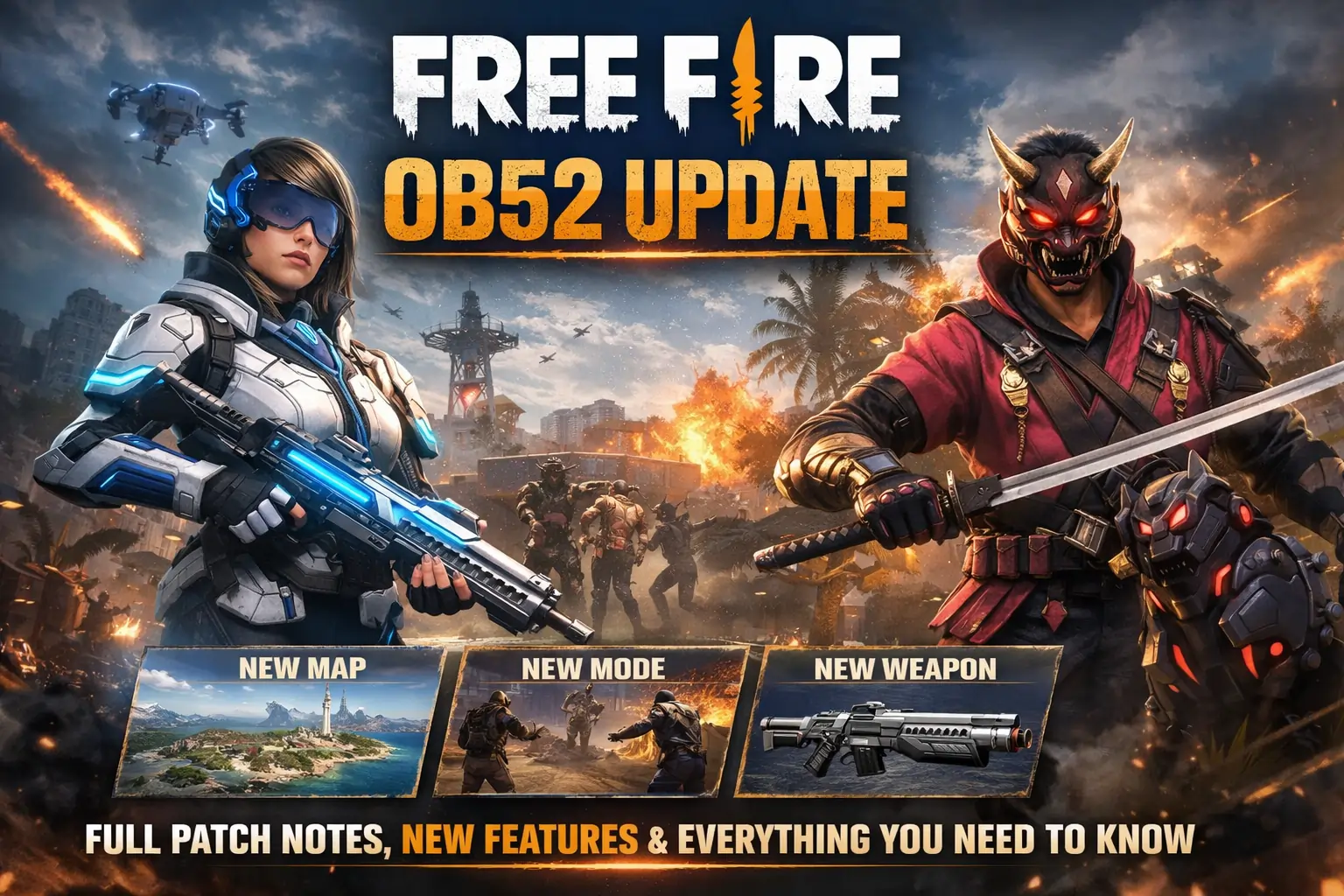 Free Fire OB52 Update